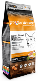 ProBalance Immuno Adult Maxi для взрослых собак крупных пород иммуноукрепляющий, 15 кг