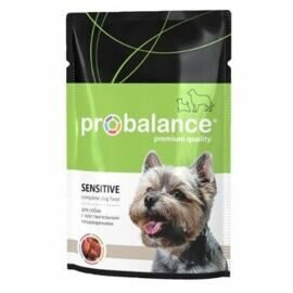 ProBalance Sensitive для взрослых собак с чувствительным пищеварением, пауч 25 шт. х 85 гр.